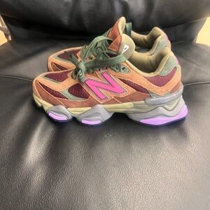 New Balance 9060 Rich Oak Burgundy